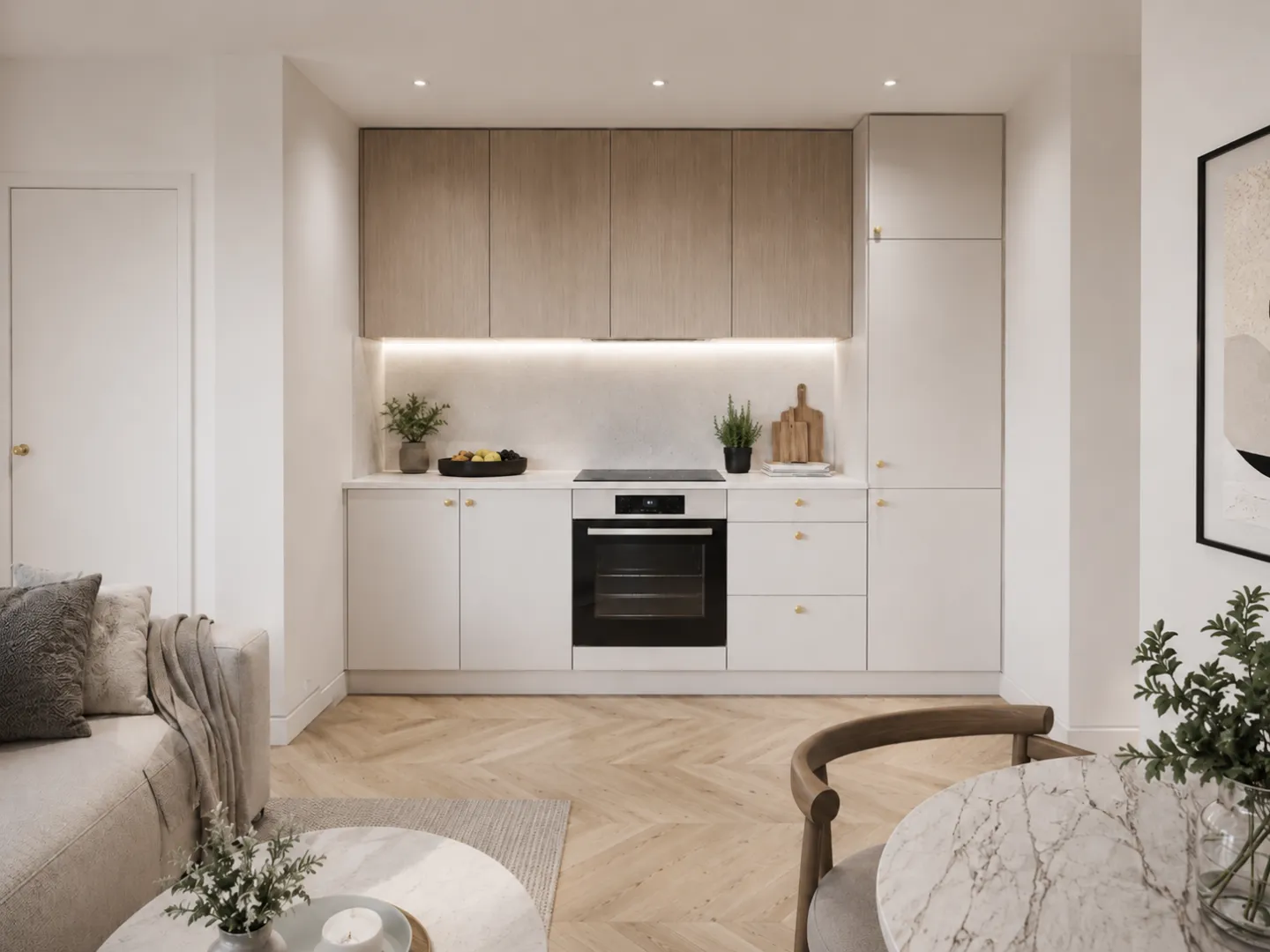 Nowy apartament z dwoma balkonami 58,37 m²